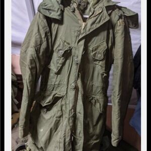 Canadian  arm forces Olive Green Military  parka jacket  extreme weather
